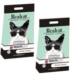 Real Cat 2x10 lt Marsilya Sabunlu İnce Taneli Kokulu Kedi Kumu