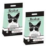Real Cat 2x10 lt Sabunlu Topaklanan Bentonit Kedi Kumu
