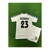 Real Madrid 2004/05 Sezonu David B.e.c.k.h.a.m Nostalji Çocuk Forması (White)