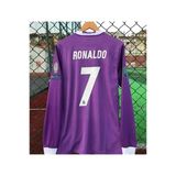 Real Madrid 2017 Cardiff Şampiyonlar Ligi Finali Cristiano Ronaldo Forması (Uzun-Kol)
