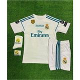 Real Madrid 2017/18 Kiev Şampiyonlar Ligi Finali Cristiano Ronaldo Çocuk Forması 4'lü Set - 11 - 12 Yaş - Çok Renkli