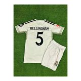 Real Madrid 2025-26 Yeni Sezon Jude Bellingham İç Saha Çocuk Forması 2'Li Set