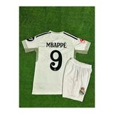 Real Madrid 2025/26 Yeni Sezon Kylian Mbappe İç Saha Çocuk Forması 2'Li Set
