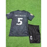 Real Madrid Bellingham 5 Futbol Çocuk Forması Siyah