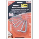 Real Özs Alyan Anahtar Takımı,Seti 120 Mm 10 Parça