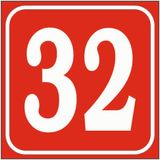 Real Reklamdayız Realreklamdayiz Kapı Numarası , Bina, Apartman, Işyeri Numarası Uyarı ve Yönlendirme - Siyah - Beyaz - 25x25