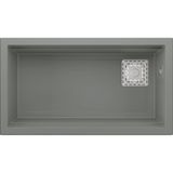 Real Stone Almila 75,5X42,4 Cm Gri Granit Mutfak Eviyesi