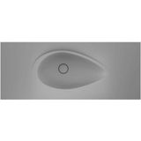 Real Stone Avocado Etajerli 80X50 Gri Granit Banyo Lavabosu