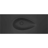 Real Stone Avocado Etajerli Granit Lavabo – 100X50 cm - Antrasit