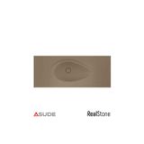 Real Stone Avocado Etajerli Granit Lavabo 70X50 Cm Cappuccino
