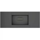 Real Stone Flatstone 100X50 Antrasit Etajerli Granit Banyo Lavabosu