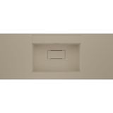 Real Stone Flatstone 80X50 Krem Etajerli Granit Banyo Lavabosu