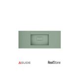 Real Stone Flatstone Etajerli Granit Lavabo 100X50 Cm Mint Yeşil