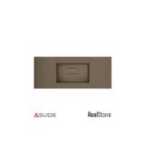 Real Stone Flatstone Etajerli Granit Lavabo 64.5X50 Cm Cappuccino