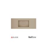 Real Stone Flatstone Etajerli Granit Lavabo 70X50 Cm Vizon Bej