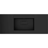 Real Stone Flatstone Etajerli Granit Lavabo - Siyah
