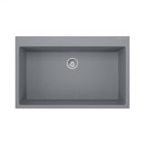 REAL STONE K003 DIDYMA 58 GRANİT EVİYE GRİ 76.5 x 50 Cm Tezgah Üstü