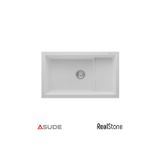 Real Stone P012 Efes Damlalıklı Granit Evye 1000X500 Mm Siyah
