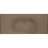 Real Stone Pure Etajerli 70X50 Cappucino Granit Banyo Lavabosu - Cappuccino