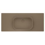 Real Stone Pure Etajerli 70X50 Cappucino Granit Banyo Lavabosu