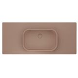 Real Stone Pure Etajerli 70x50 Pudra Granit Banyo Lavabosu Çok Renkli