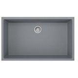 Real Stone Real Gordion 76 Granit Eviye K013 Gri 70.5 X 39 Cm Tezgah Altı