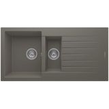 Real Stone Troya 100 Granit Eviye Gri