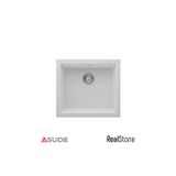 Real Stone Viktoria Akıllı Granit Evye + Aksesuar Set Cappuccino