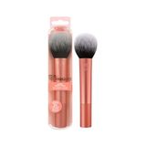 Real Techniques Ultra Peluş Pudra Makyaj Fırçası, Pudra, Bronzlaştırıcı ve Allık, Şeffaf, Yapılabilir Kapsama Alanı, Büyük, Kabarık Pudra Fırçası, Vegan, Zulümsüz ve Sentetik Kıllar, 1 Adet