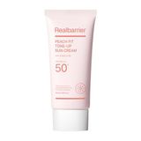 REALBARRIER Ciltte Pürüzsüz Görünüm Sunan Ton Eşitleyici Güneş Kremi REALBARRIER Peach Fit Tone-Up Sun Cream