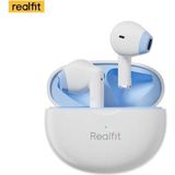 Realfit F2 Bluetooth Kulaklık Bluetooth 5.3 Enc/Tws/Hifi/Ses Özellikli Şık Kibar Ve Kaliteli - Beyaz