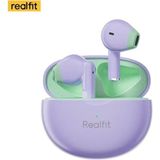 Realfit F2 Bluetooth Kulaklık Bluetooth 5.3 Enc/Tws/Hifi/Ses Özellikli Şık Kibar Ve Kaliteli - Mor