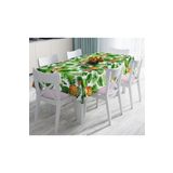 RealHomes 3260 Summer Tropikal Desenli Özel Tasarımlı Leke Tutmaz 90x90 cm Masa Örtüsü