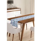 Realhomes 3706Nazar Boncuğu Motifli Dijital Baskılı Modern Runner