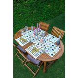 RealHomes 4+1 I Love You & Kalp Motifli Amerikan Servis & Runner Seti