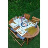 RealHomes 4+1 Onedraw Çizimli Dijital Baskılı Amerikan Servis & Runner Seti