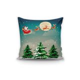 Realhomes Christmas Temalı Dijital Baskılı Yastık Kırlent Kılıfı