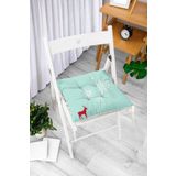 RealHomes Christmas TemalıDijital Baskılı Yastık 43x43 cm Kırlent Kılıfı