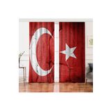RealHomes Çift Kanat Özel Tasarım Dijtal Baskılı Modern Salon Fon Perdesi, Rh-PerdeCift-real396-280x260