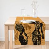 Realhomes Etnik Afrika Desenli Modern Süet Runner