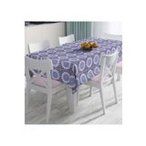 RealHomes Gri Zeminde Mandala Baskılı Modern Dijital Baskılı Masa Örtüsü, Masa-5118-90x90cm