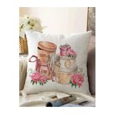 RealHomes Hediye Paketleri Özel Tasarım Dijital Baskılı Dekoratif Raşel Örme Yastık Kırlent Kılıfı, Sonil-K10394-43x43cm