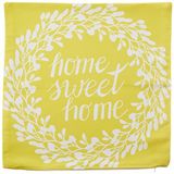 RealHomes K507 Home Sweet Home Dijital Baskılı Dekoratif Kırlent Kılıfı