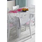 RealHomes Özel Tasarım 3d Dijital Baskılı Masa Örtüsü, Masa-98-90x90cm