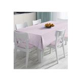 RealHomes Özel Tasarım Pembe Ikat Desenli Dijital Baskılı Masa Örtüsü, Rh-Masa-5116pembe-140x180