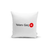 RealHomes Özel Tasarım Yalanı Geç Dijital Baskılı Dekoratif Yastık Kırlent Kılıfı