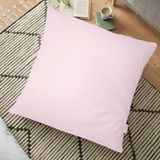 RealHomes Pembe Renkli Dijital Baskılı Dekoratif 70x70 cm Yer Minderi