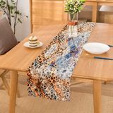 Realhomes RUNNER3629 Leopar Motifli Dijital Baskılı Runner Runner
