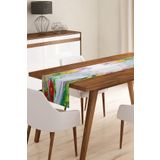 Realhomes RUNNER4255 Modern Desenli Özel Tasarım Dijital Baskılı Runner