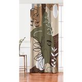 RealHomes Tek Kanat Bohemian Özel Tasarım Dijital Baskılı Fon Perde, Rh-PerdeTek-5756-140x200cm